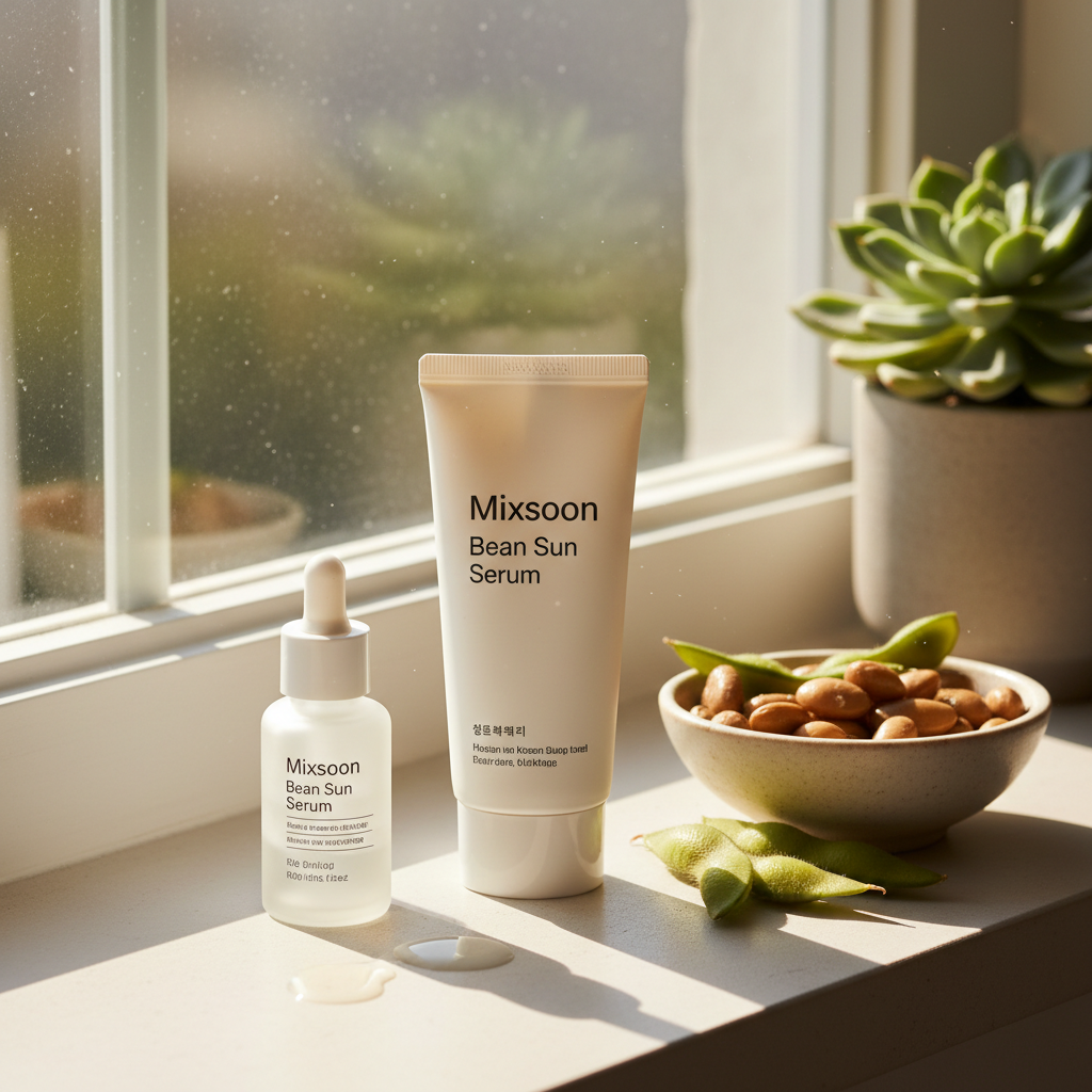 Mixsoon Bean Sun Serum - Lifestyle mañana