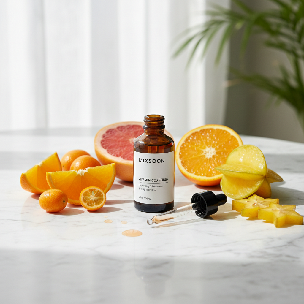 Mixsoon Vitamina C20 Serum - Lifestyle